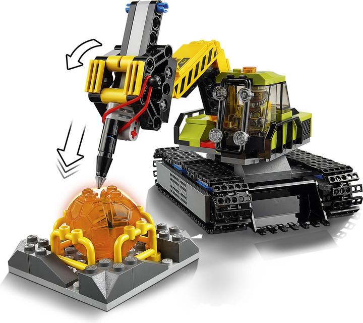 Immagine prodotto LEGO Stazione di ricerca sul vulcano della città (60124, LEGO City)