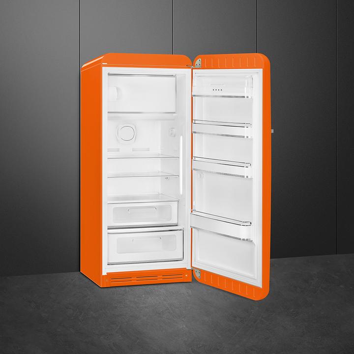 Actual product image Smeg FAB28ROR6 Kühlschrank Rechtsanschlag Orange 50's Style, 2025 Modell, EEK: C (270 l)