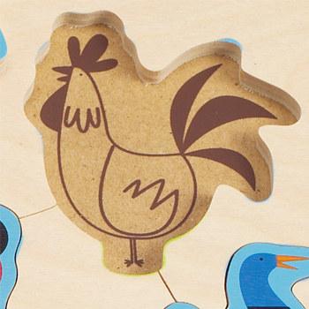 Image du produit Hape Puzzle à encastrements Animaux de la ferme