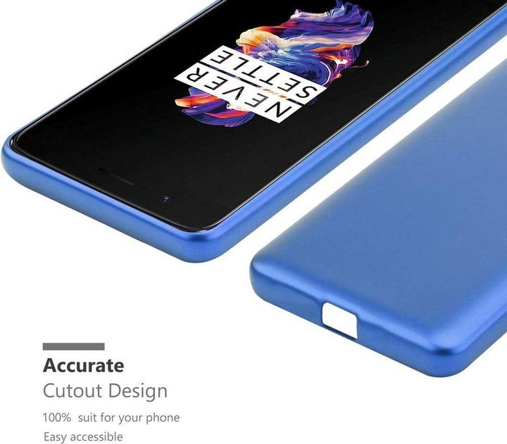 Produktbild Cadorabo TPU Matt Metallic Cover (OnePlus 5)