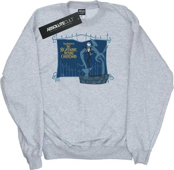 Disney Nightmare Before Christmas Jack And The Well Sweatshirt