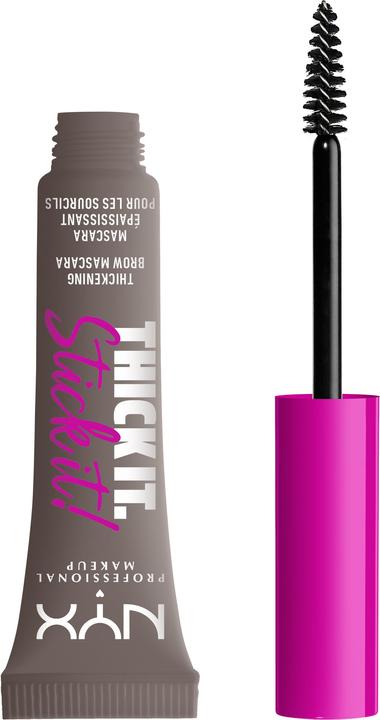 NYX Professional Make-Up Thick it. Stick it! Brow Mascara Cool Ash Brown (Cool Ash Brown)