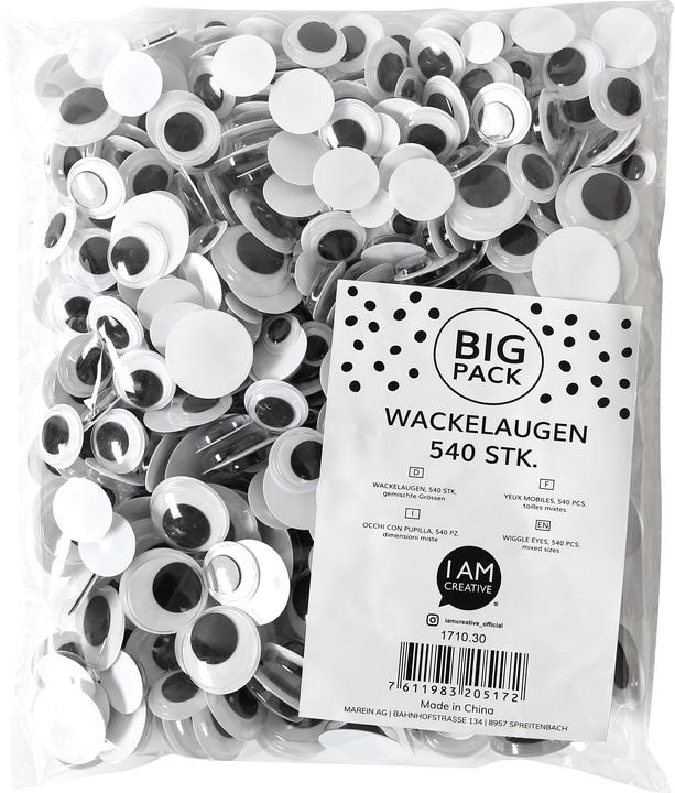 I Am Creative Wackelaugen Big Pack