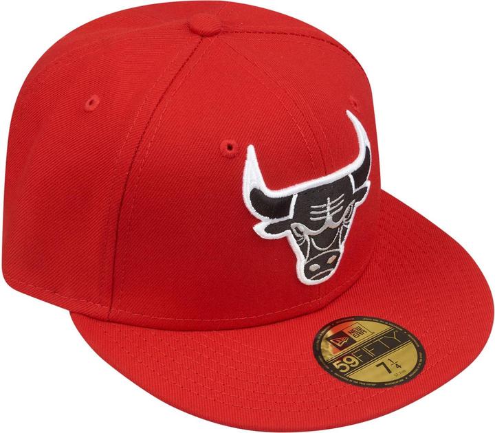 Image du produit New Era 59Fifty Fitted Cap - NBA Chicago Bulls rouge (7 3/8)