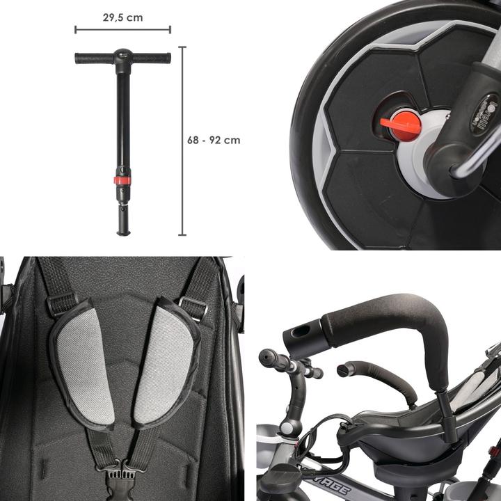 Image du produit Lorelli tricycle Voyage, pneus EVA