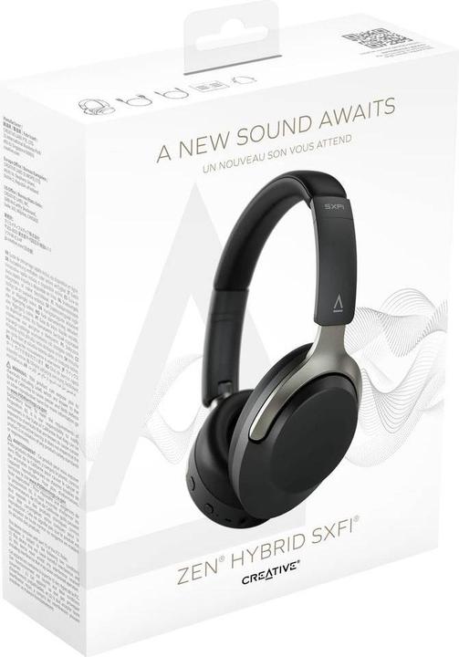 Produktbild Creative Zen Hybrid SXFI (ANC, 40 h, Kabellos, Kabelgebunden)