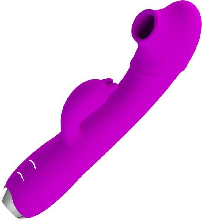 Immagine prodotto Pretty Love Regina Vibe e Wave Funzioni USB Silicone Viola