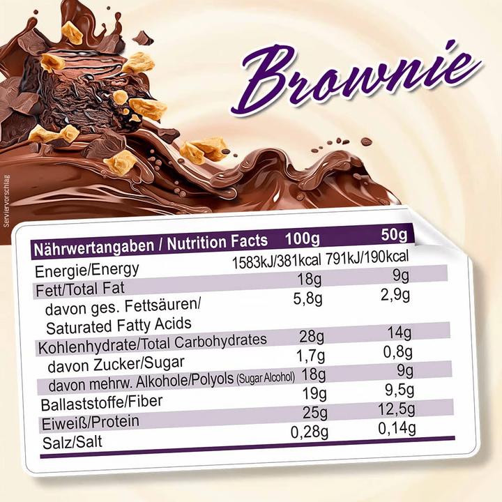 Immagine prodotto All Stars Barretta proteica Cookie Crunch (50g) (Brownie, 1 pz., 50 g)