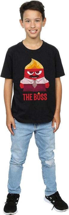 Actual product image Disney Boys Inside Out Anger The Boss T-Shirt (140, 146)