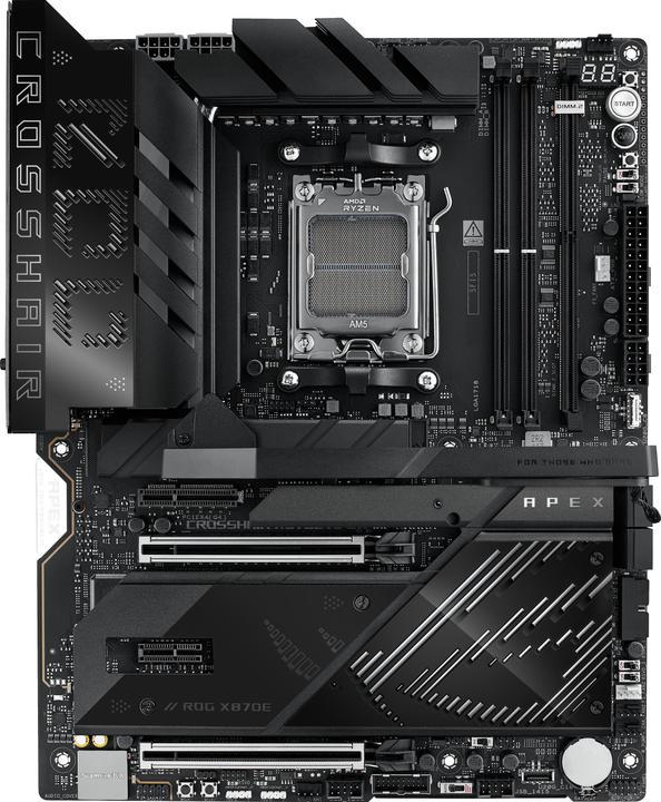 Actual product image ASUS Rog Crosshair X870e Apex (AM5, AMD X870, ATX)