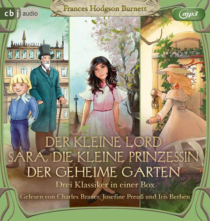 Produktbild Der kleine Lord Sara, die kleine Prinzessin Der geheime G (Josefine Preuss, Charles Brauer, Felix Mayer, Frances Hodgson Burnett, Iris Berben, Deutsch)