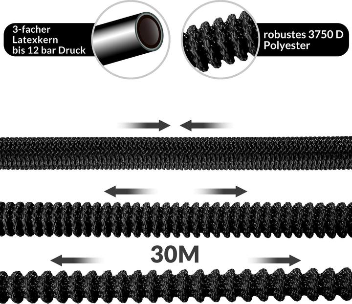 Actual product image Gardebruk Garden hose (30 m, 12.70 mm)