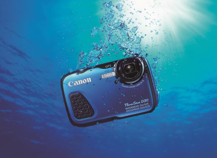 Produktbild Canon PowerShot D30 Unterwasserkamera (12.10 Mpx, 1/2,3'')