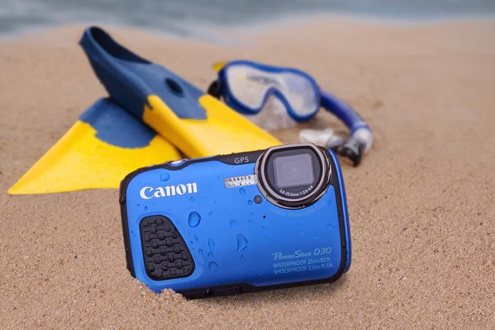 Produktbild Canon PowerShot D30 Unterwasserkamera (12.10 Mpx, 1/2,3'')