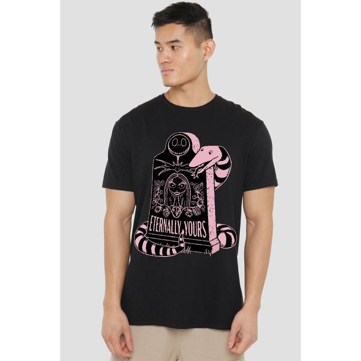 Immagine prodotto The Nightmare Before Christmas Eternally Yours Maglietta San Valentino Uomo (L)