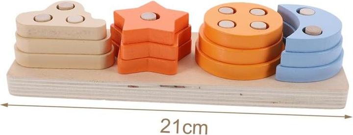 Immagine prodotto The Toy Company Pädagogisches Spielzeug aus Holz, Stapelspielzeug