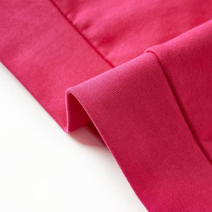 Actual product image VidaXL Children's sweatshirt bright pink 116,Material: 95 % cotton. 5 (116)