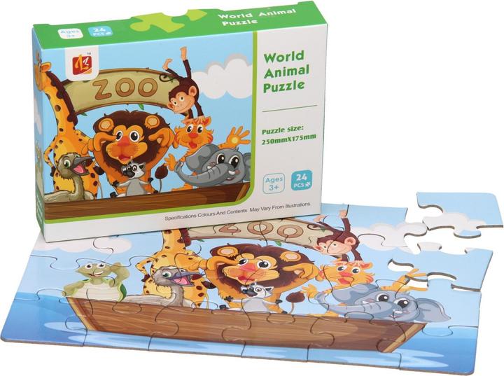 Immagine prodotto Puzzle Zoo, 24 pezzi. (24 pezzi)
