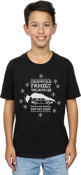 Immagine prodotto National Lampoon´s Vacation National Lampoon's Christmas Vacation Eat My Dust Maglietta Ragazzi (152, 158)