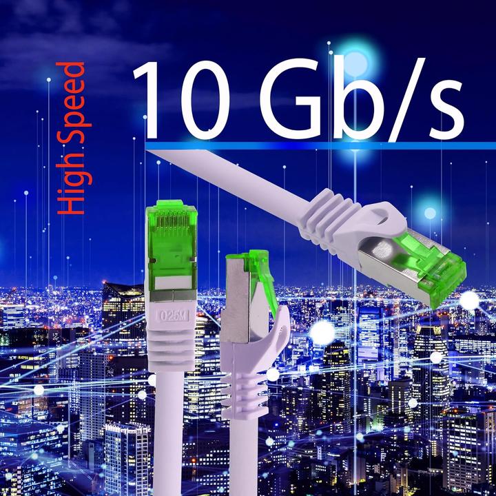 Produktbild 1aTTack Cat7 Netzwerkkabel (S/FTP, PiMF, 7.50 m)