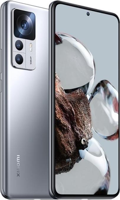 Produktbild Xiaomi 12T (256 GB, Silver, 6.67", Dual SIM, 108 Mpx, 5G)