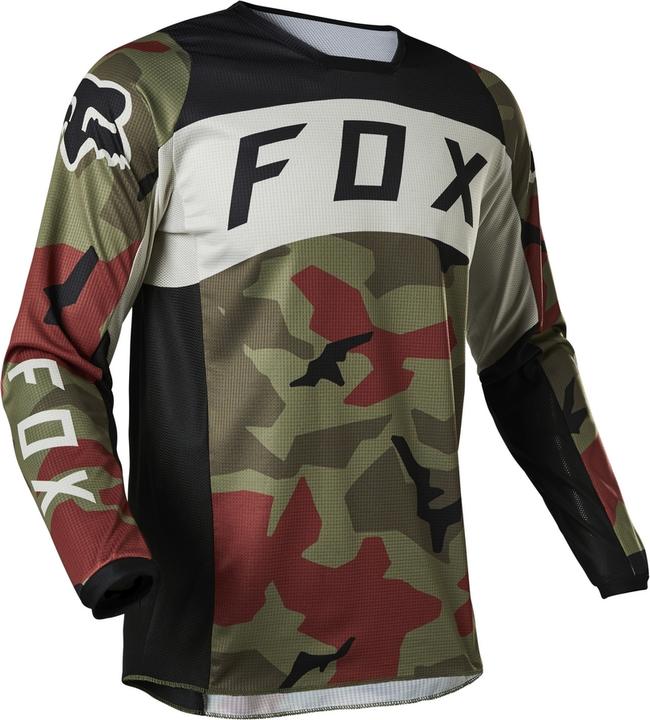 Produktbild Fox JERSEY 22 180 BNKR GRN CAMO S (S)