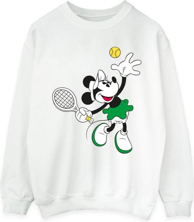 Actual product image Disney Womens/Ladies Minnie Mouse Tennis Sweatshirt (S)