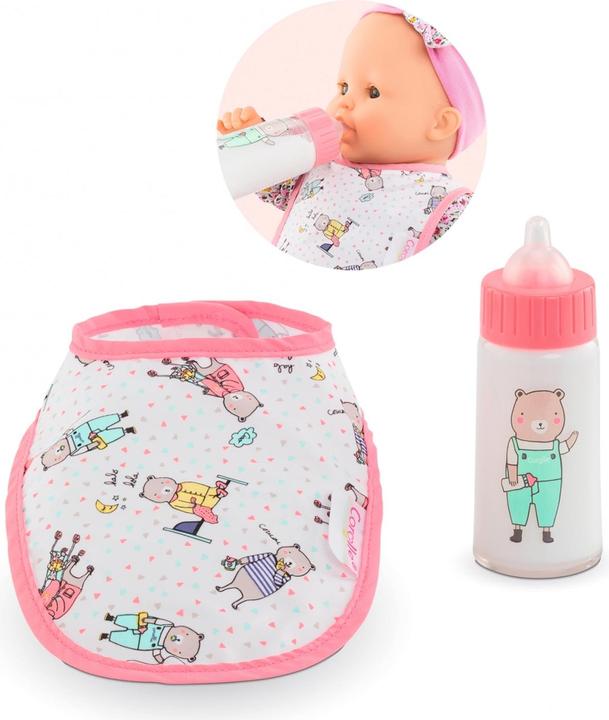Image du produit Corolle Cor. MGP 36-42cm bavoir + biberon