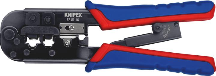 Knipex Crimpzange für Westernstecker (190 mm)