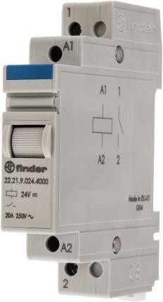 Immagine prodotto Finder SPST-NO 20A Rele monostabile 24 Vcc