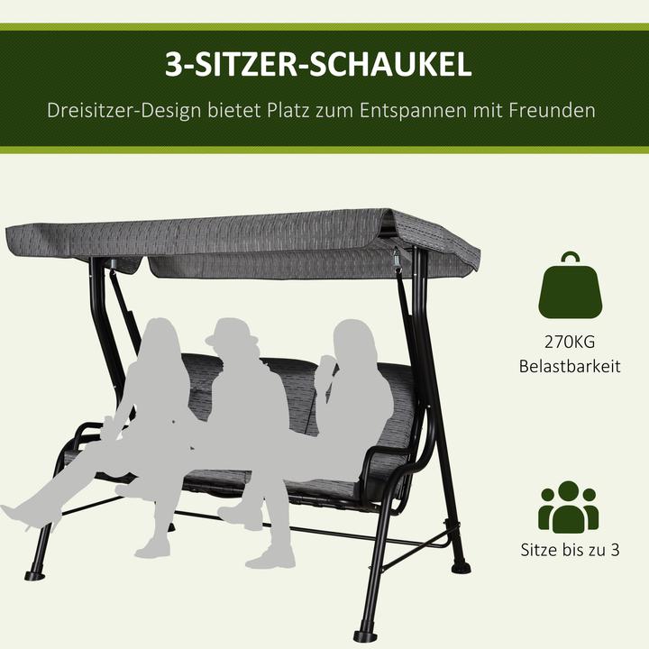 Produktbild Outsunny Hollywoodschaukel