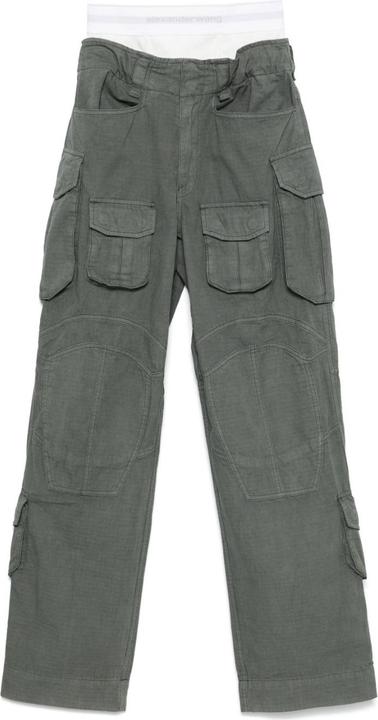 Actual product image Alexander Wang Pantaloni Verde (25)