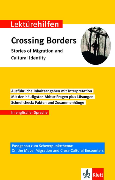 Produktbild Lektürehilfen Crossing Borders - Stories of Migration and Cultural Identity (Englisch, Deutsch, 2023)