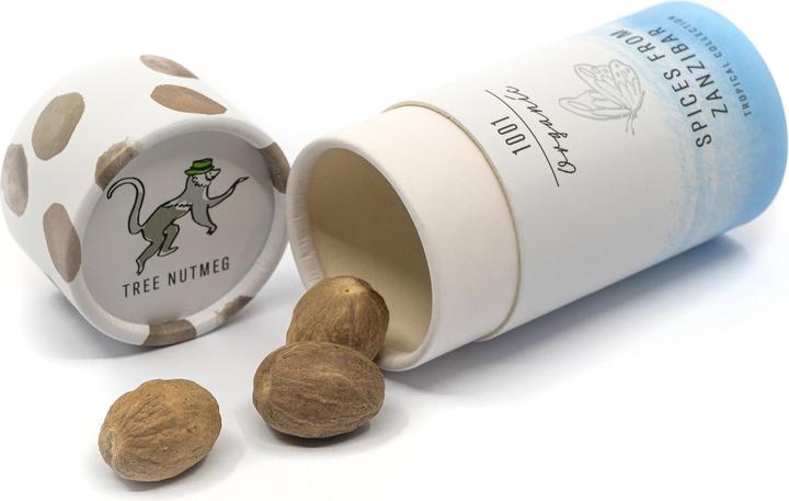 Actual product image 1001 Organic Tree Nutmeg (20 g)