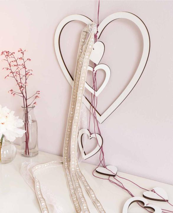 Immagine prodotto Halbach Set di decorazioni a cerchio in legno