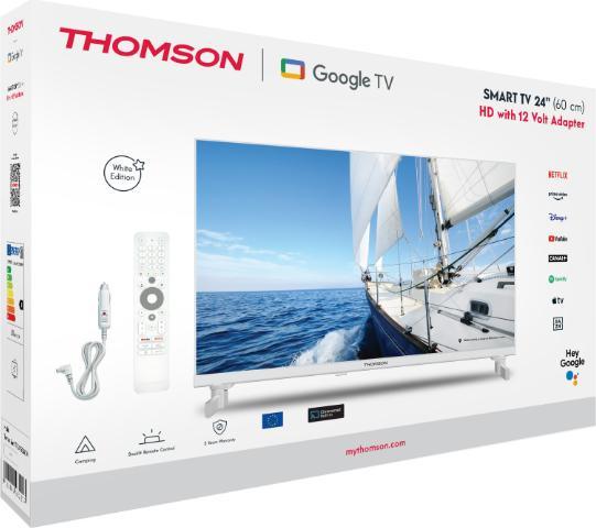 Actual product image Thomson 24HG2S14CW Smart TV 24-inch HD (24", LED, HD ready)