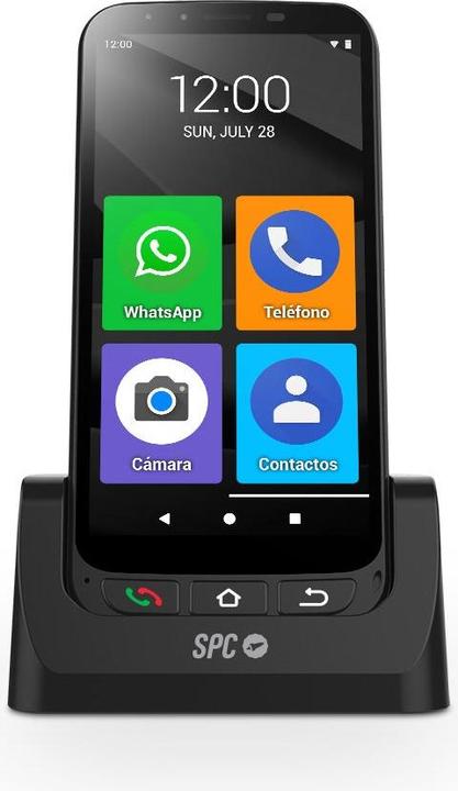Produktbild SPC Zeus 4G Pro (64 GB, Schwarz, 5.50", 13 Mpx, 4G)