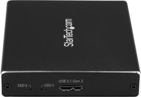 Produktbild StarTech HDD Drive Enclosure Dual-Slot (M.2 2230, M.2 2260, M.2 2242, M.2)