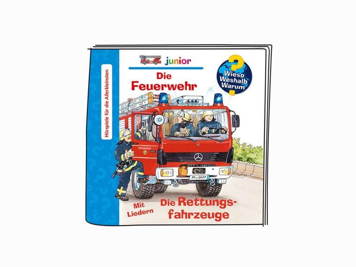 Produktbild Tonies Wieso Weshalb Warum Junior Die Feuerwehr/Die Rettungsfahrzeuge (Deutsch)