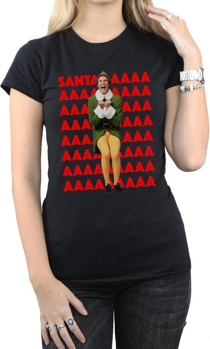Produktbild Elf Buddy Santa Scream TShirt (S)