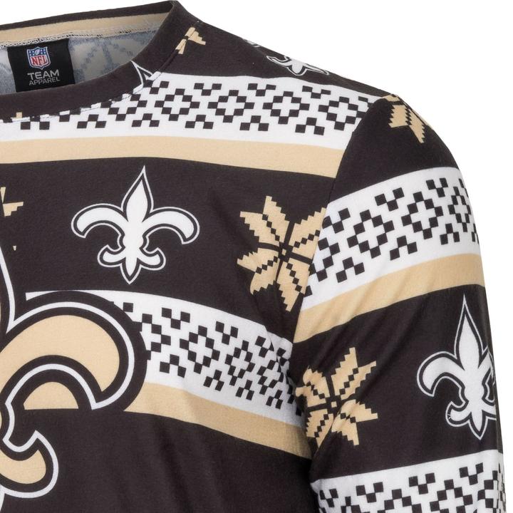 Produktbild Foco NFL Winter XMAS Pyjama Schlafanzug New Orleans Saints - L (L)