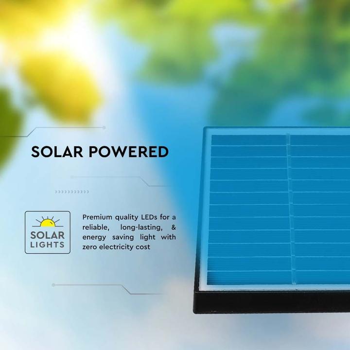 Produktbild V-TAC Solar LED-Gartenleuchten-Set VT-11031, 3x 1,2 W, 3000 K, IP65 (50 lm, IP65)