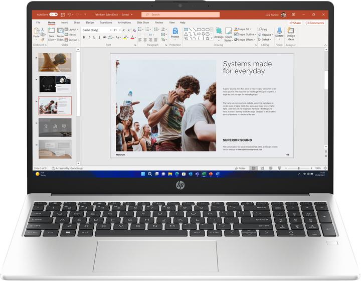 Actual product image HP 255 G10 (15.60", AMD Ryzen 7 7730U, 16 GB, 512 GB, DE)