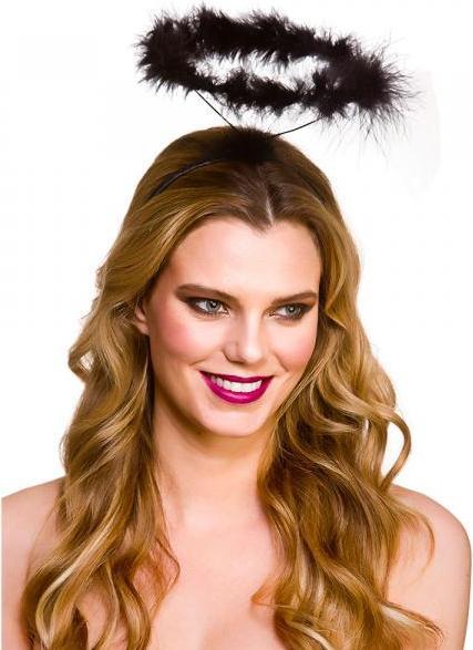 Immagine prodotto Wicked Costumes Cerchietto nero con aureola