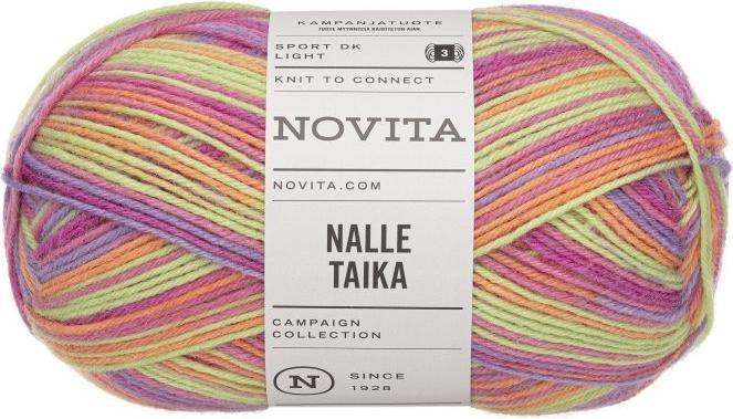 Actual product image Novita Nalle Taika col. 8501 blumenstrauss ca. 260 m 100 g (260 m)
