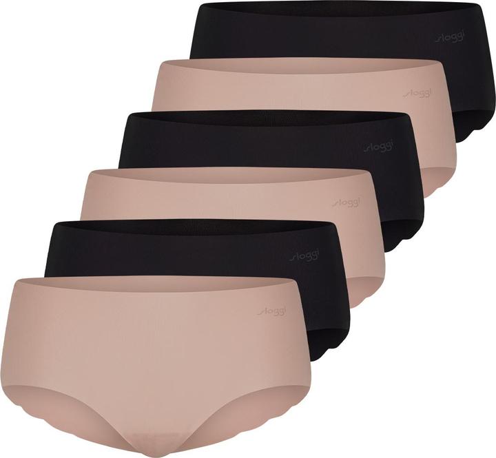 Produktbild Sloggi 6er Pack ZERO Microfibre 2.0 Short Slip (XS, 6er Pack)