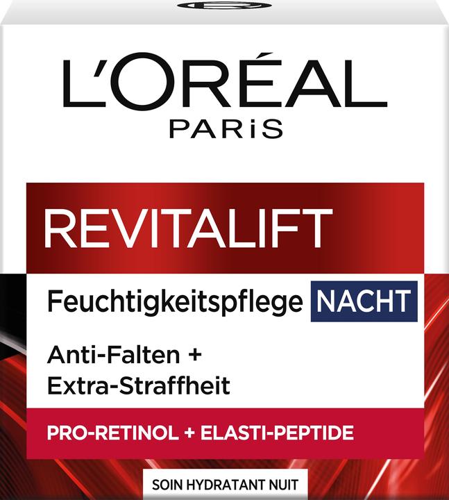 Immagine prodotto L'Oréal Paris Dermo Expertise Revitalift Trattamento Antirughe e Rassodante Notte (50 ml, Crema notte)