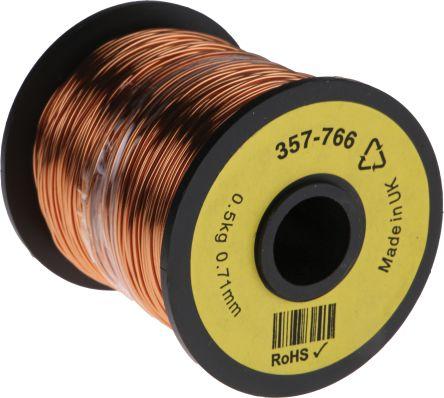 Actual product image Rs Pro Insulated copper wire,21awg 120m (120 m)