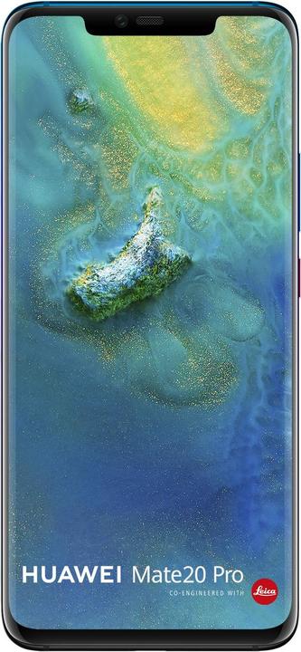 Produktbild Huawei Mate 20 Pro (128 GB, Twilight, 6.39", Dual SIM, 40 Mpx, 4G)