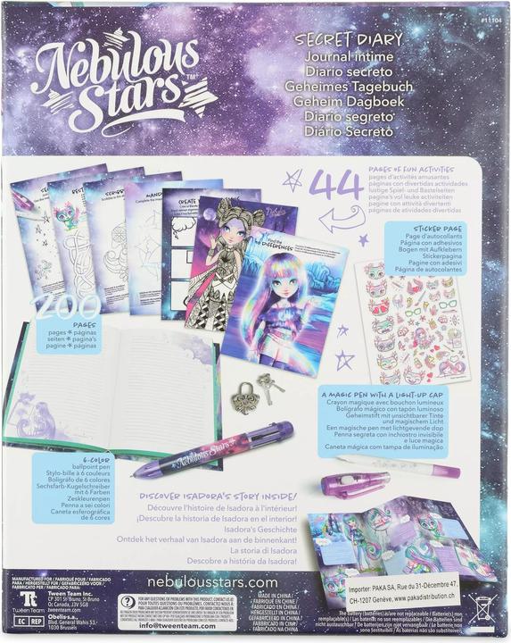 Actual product image Tween Team Secret diary (A5, Lined, Hardcover)